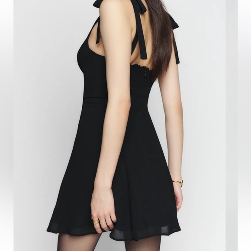 Brand new Reformation Niara Dress Black